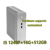 PC Mini 1240p Core i3 i5 i7 Barebone 12 çift çekirdekli PC Mini bilgisayar Linux win 11 Mini bilgisayar masaüstü Comput mikro bilgisayar