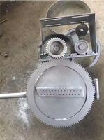 Changeur de tête de moule semi-automatique pour machines à plastique et caoutchouc à tête de moule à engrenages électriques, granulateur extrudeur électrique