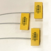 Scellés de conteneurs électroniques RFID passifs à usage unique, câbles RFID UHF de 3,5 mm de diamètre