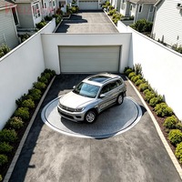 Plateforme tournante pour voiture sur mesure avec structure anti-collision pour exposition automobile et garage privé