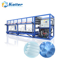 Machine à glaçons automatique transparente Koller 25 kg, machine à fabriquer des blocs de glace transparents, machine à glaçons sphériques purs