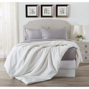 Bộ ga trải giường bằng tre hữu cơ 100%, mềm mại và mượt mà, 400TC, cỡ <span class=keywords><strong>Queen</strong></span>. - Product Image 5