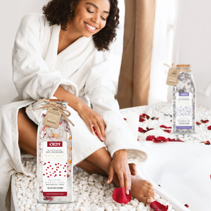 <span class=keywords><strong>Sal</strong></span> <span class=keywords><strong>de</strong></span> Baño Orgánica <span class=keywords><strong>de</strong></span> Lujo con Flores en Envases Personalizados con Etiqueta Privada y MOQ Bajo - Product Image 6