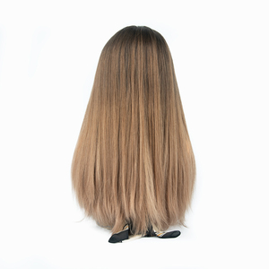 Customized High Quality Highlight <b>Blonde</b> Lace Top Jewish <b>Wig</b> Silk Closure 100% European Virgin Hair Kosher Invisible Knots - Product Image 3