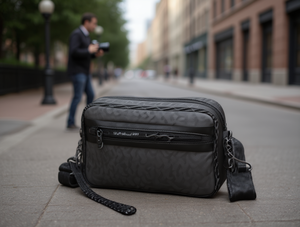 Borsa per fotocamera 3 in 1 da uomo JJC 24X17X10Cm Pu Casual per uso fotografico - Product Image 2