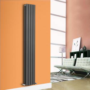<span class=keywords><strong>Radiateur</strong></span> <span class=keywords><strong>vertical</strong></span> à double colonne ovale anthracite design 1800x236mm <span class=keywords><strong>Chauffage</strong></span> <span class=keywords><strong>central</strong></span> de salle de bain moderne et haut - Product Image 3