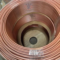 Tube de cuivre pour réfrigération 1/4 pouce 3/8 pouce 1/2 pouce 5/8 pouce, bobine de tuyau en cuivre C12200