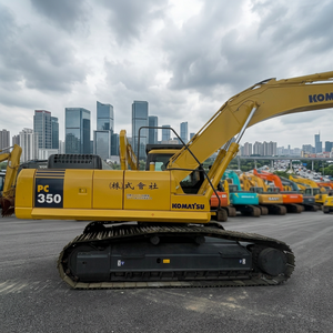 Komatsu รถขุดดินขนาดใหญ่รถขุดดินมือสอง35ton PC350รถตักดิน PC350 PC300 PC400-8มือสองจากญี่ปุ่น - Product Image 1