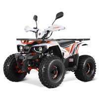 Tao moteur nouveau EFI électronique injection de carburant ATV 125 pas cher chinois automatique avec entraînement par chaîne inverse ferme ATV 125cc ATV
