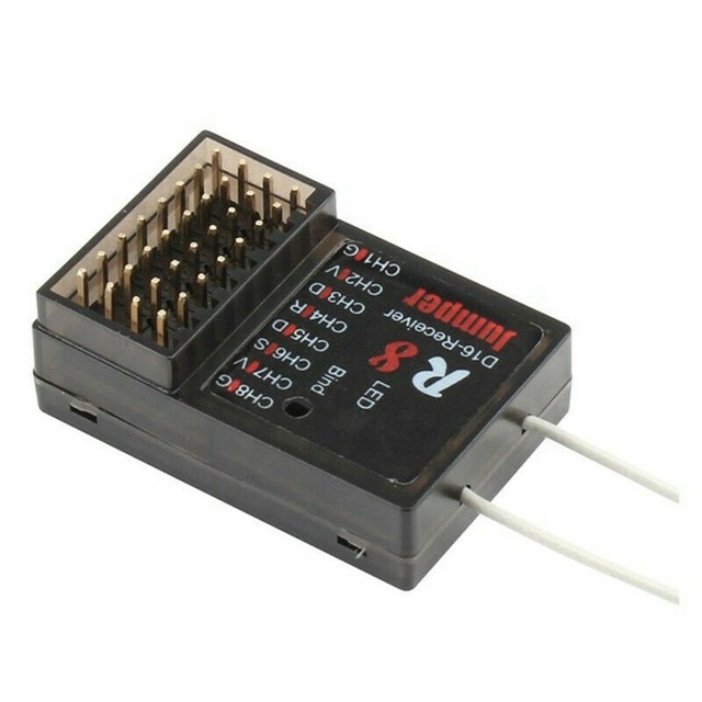 Jumper R8 XYZ FPV RC Radio Receiver SBUS OPENTX System 16CH T16 FRSKY D16 D8 Mode Remote Radio Controller PX4 Flight Control X8R