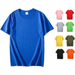 T-shirts unisexes 100% coton, manches courtes, vente en gros d'usine pour hommes et femmes - Product Image 1