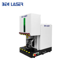 Máquina de Marcado, Grabado y Corte por Láser de Fibra Cerrada con Eje Z Motorizado para Joyería de Oro, Plata, Latón y Acero Inoxidable - Product Image 1