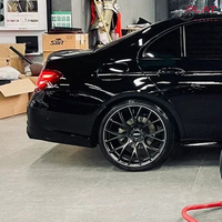 Jantes en alliage forgé monobloc brossées noires 18 19 20 21 24 pouces 5x11435x1205x1155x127 pour Audi A7 A8 Q5 Mercedes W176 AMG