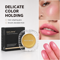 Fard à joues crème changeant de couleur en gros, fard à joues teinté doré HYA, maquillage hydratant pour le visage et les joues, marque privée, approvisionnement en vrac, OEM ODM