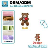 Fabricant de jouets en peluche personnalisés en gros, ours en peluche de haute qualité, doux et câlins, livraison rapide, commande en gros pour la Saint-Valentin, CPC OEM