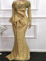 Nouvelle robe de soirée sexy à col en V et à une seule manche pour l'exportation ; robes grandes tailles disponibles en stock.