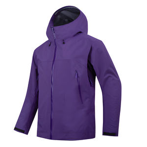 Chaqueta cortavientos de carcasa dura ligera Unisex al por mayor impermeable y transpirable 2025 impermeable de moda al aire libre para hombres y mujeres - Product Image 2