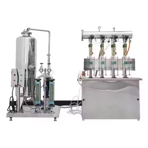 CO2 cách điện Soda nước giải khát Mixer isobaric điền máy đóng hộp bia dây chuyền sản xuất có ga nước giải khát Hệ thống làm đầy - Product Image 1