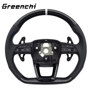 <span class=keywords><strong>Volante</strong></span> de Fibra de Carbono Mejorado Compatible con <span class=keywords><strong>Audi</strong></span> A6 A7 A8 Q5 <span class=keywords><strong>A4</strong></span> <span class=keywords><strong>B5</strong></span> B7 8T 8V Q7 - Product Image 2