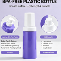 Flacon pompe vide pour lotion, 15ml, 30ml, 50ml, flacon pompe en plastique, flacon en plastique, emballage cosmétique pour lotion