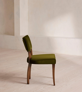 Sillas de Comedor <span class=keywords><strong>Molina</strong></span> sin Brazos, Modernas, con Patas de Madera Maciza, para Cocina, Hogar o Restaurante, Tamaño Personalizable, Par - Product Image 3