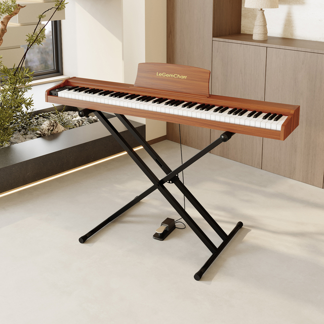 LeGemCharr Portable Electric Piano Keyboard Piano 88 Keys Musical Keyboard 88 Key Electronic Piano Electric