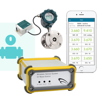 Sensor Aliran Air Nirkabel Cerdas IOT MODBUS RS485, Flow Meter Elektromagnetik Nirkabel