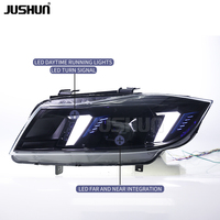 Para BMW E90 3 Series 05-12 Modificación de estilo de coche Conjunto de faros LED especiales Luz de circulación diurna JUSHUN