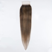 Lots de Cheveux Vierges Vietnamiens Dejavu P4/27 en Gros, Couleur Piano Mèches Mélangeées Brun et Blond Miel, 100% Tissage Double Trame Faite à la Machine