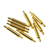 Connecteur Pogo Pin OD 1.5, sonde à ressort discrète de type barillet, diamètre 1.5MM, type mince, à souder sur carte TH