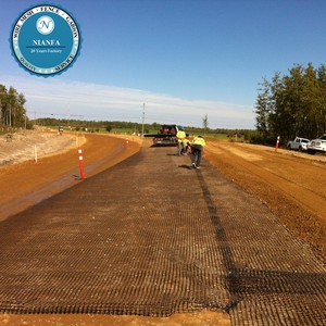 Rejilla pavimentadora de grava de hierba geomalla plástica elástica biaxial reforzada para estacionamiento de automóviles - Product Image 3