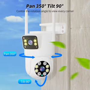8MP <span class=keywords><strong>Smart</strong></span> 360 al aire libre inalámbrico CCTV PTZ Cámara IP de doble lente <span class=keywords><strong>V380</strong></span> <span class=keywords><strong>Pro</strong></span> 4K Video WiFi red cámara de vigilancia de seguridad para el hogar - Product Image 2