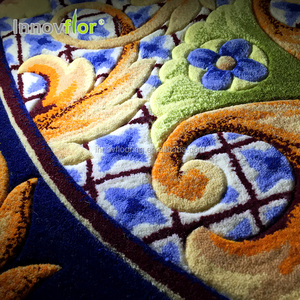 Handtufted alfombra 3D piso comercial de gran área alfombra para sala alfombra hecha a mano de casino - Product Image 3