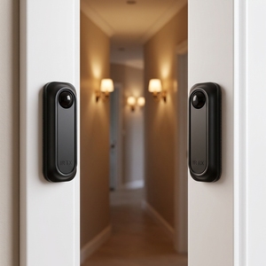 TPD-88 Capteur de sécurité PIR moderne pour barrière de porte automatique et porte de garage, capteur à faisceau longue portée 40m, cellule photoélectrique infrarouge - Product Image 1