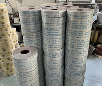 Rouleau de papier abrasif JB5 100 mm * 50 m, rouleaux abrasifs en oxyde d'aluminium, bande abrasive étroite