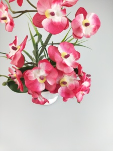 Wangzu <span class=keywords><strong>2022</strong></span> Nuevo Diseño de Arreglo Floral Artificial de Orquídeas con Césped Artificial, Maceta de Cerámica Nórdica, Decoración Moderna para Interiores del Hogar - Product Image 6