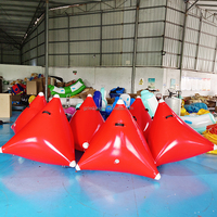 Offre Spéciale eau libre Triangle bouées marqueur bouées gonflable flottant Bouys