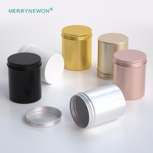 Envase Redondo de Aluminio de 200 ml/200 g para Alimentos, Lata de Aluminio para Pastillas, Lata Alta para Té con Tapa Deslizante - Product Image 2