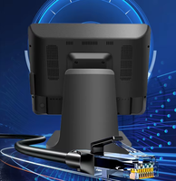Sistem titik obral 15.6 inci 1920*1080 I5 layar sentuh semua dalam satu mesin POS mesin kasir Terminal Restoran