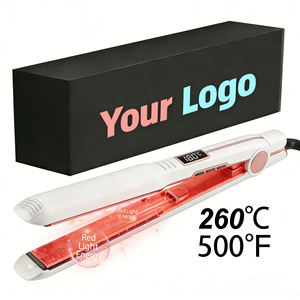Brosse lissante électrique <span class=keywords><strong>mini</strong></span> portable Traitement de lissage des cheveux à la protéine <span class=keywords><strong>Fer</strong></span> à lisser multifonction LCD avec infrarouge - Product Image 1