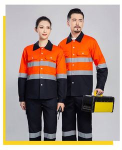 ออกแบบชุดยูนิฟอร์มรปภ. ขายส่ง มีกระเป๋า ซิป ผ้าโพลีเอสเตอร์คอตตอนคุณภาพดี ทนทาน สายรัดแบบถอดได้ สะท้อนแสง ผลิตตามสั่ง - Product Image 5