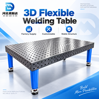 Nouvelle station de soudage flexible 3D en acier Q355B Meisida, robuste, traitement de surface au plasma nitruré, dimensions personnalisées, soudage