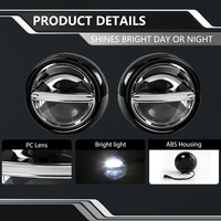 Feux de route LED de haute qualité avec garantie, grille de phare de rallye pour BMW Mini Cooper F55 F56 2014 2015 2016 2017 2018 2019 2020-2024