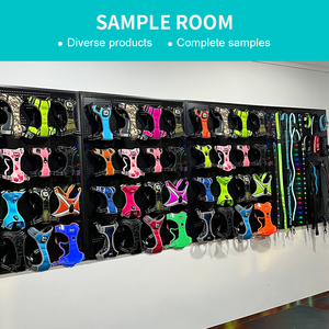 רתמת כלבים טקטית QCool מחומר ניילון עמיד במיוחד עם פס אזהרה LED ותמיכה ב-<span class=keywords><strong>GPS</strong></span> עבור קמעונאים בינלאומיים - Product Image 5