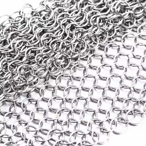 Rideau en maille métallique décoratif en acier inoxydable pour la décoration intérieure et l'architecture - Product Image 5