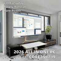 Tout nouveau PC tout-en-un 24 pouces, cadre ultra fin, 1920*1080 IPS, Intel Core I5 avec boîtier élégant pour le bureau, la maison, OEM ODM