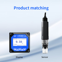 Monitor Kekeruhan Terpasang di Panel 4-20mA Alarm Relay Penganalisis Klorin Sisa ORP untuk Sistem Pendukung Kehidupan Akuarium Umum