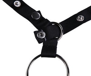 Cincin Pria Gay Eropa, Mainan Seksi Pria Lgbt, Tali Kulit Pengikat Penis - Product Image 3