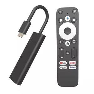 Clé <span class=keywords><strong>TV</strong></span> Android 4K GD1 S905Y4 AV1, lecteur multimédia en streaming, télécommande vocale BT, dongle Android 11 - Product Image 2