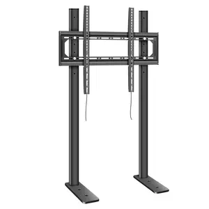 Free Standing Floor TV Stand TV Bracket outros acessórios de TV Altura ajustável montagem giratória para 40-85 polegadas LED LCD